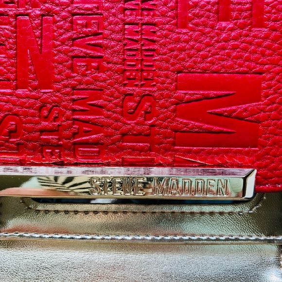 Steve Madden Tri-Fold Wallet, Red, NWT - Picture 9 of 12